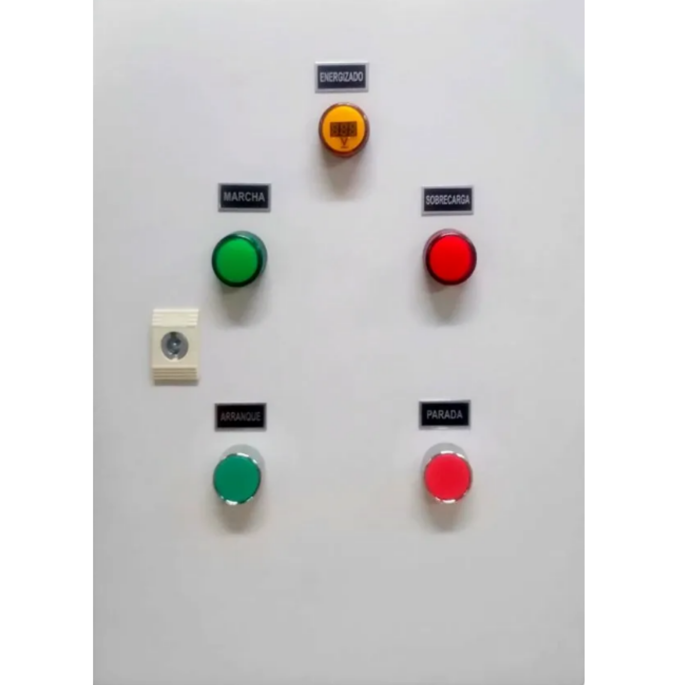 Tablero Estrella-Triángulo - Frontal